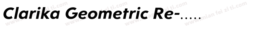 Clarika Geometric Re字体转换